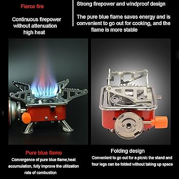 Mini Portable Burner for Camping