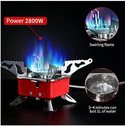 Mini Portable Burner for Camping